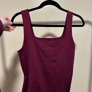 Nine West Deep Burgundy Tank Top